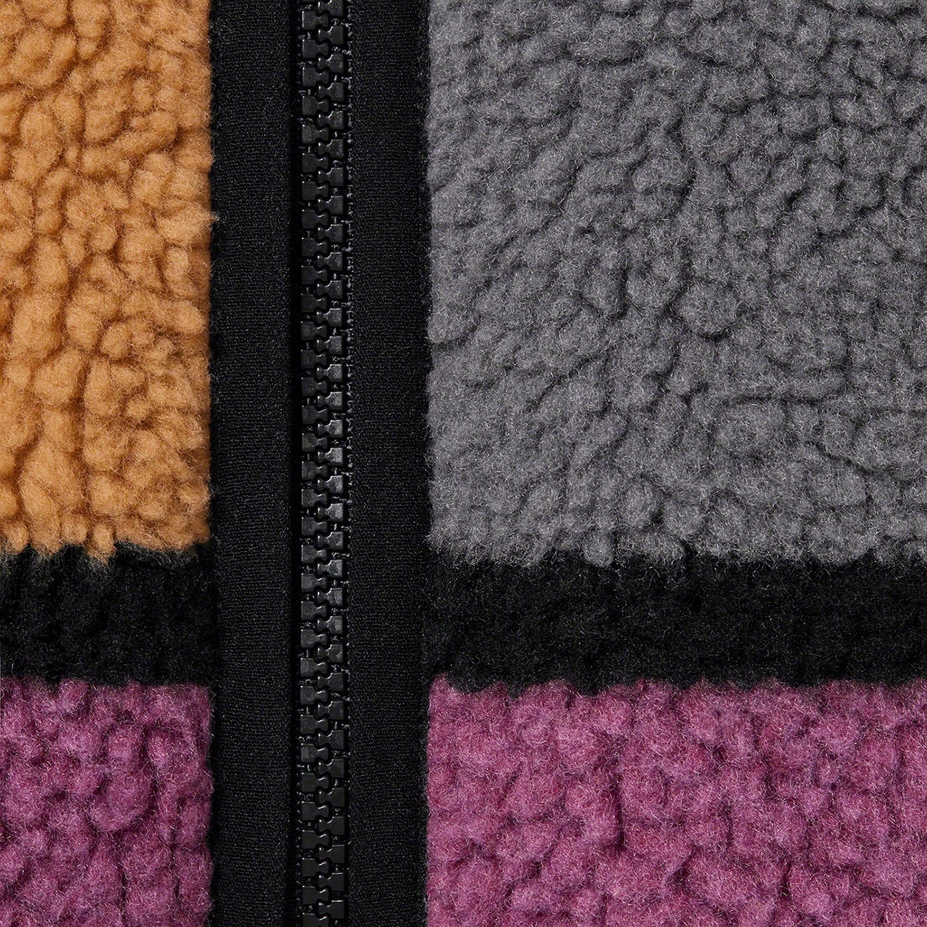 Reversible Colorblocked Fleece Jacket view 9